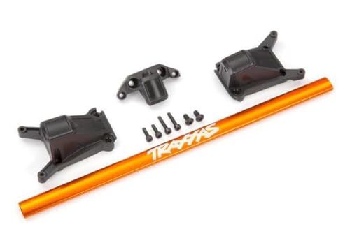Traxxas 6730 - Chassis Brace Kit, Aluminum, Heavy Duty, Orange