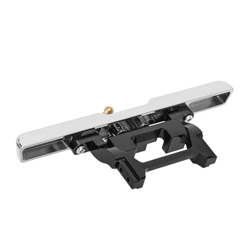 INJORA 21g Rear Bumper - CNC Aluminum Bumper for 1/18 RC Crawler TRX4M High Trail K10 Upgrade - size: Rear