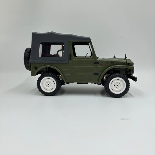 1/10 4WD RC Crawler 2.4GHz Off Road Truck with LED Lights & Two-Speed