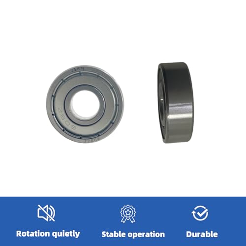 20Pcs 608ZZ Bearings 8x22x7mm Bimetallic Sealed Micro Deep Groove Ball Bearings, Suitable for Skateboard Rollers, 3D Printers, etc