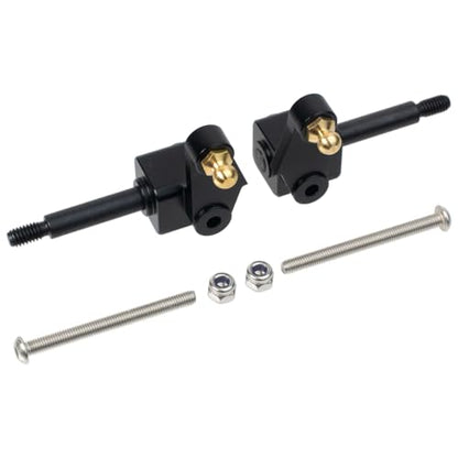 Aluminum Front Knuckle Arm Set for Tamiya ORV Chassis Blackfoot Monster Beetle The Frog Mud Blaster RC Off-Road Car Upgrades Parts