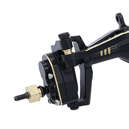 1/18 RC Front Rear Axle Assembly Set Brass Front Rear Portal Axle for Traxxas TRX4M 1/18 RC Crawler (1set)