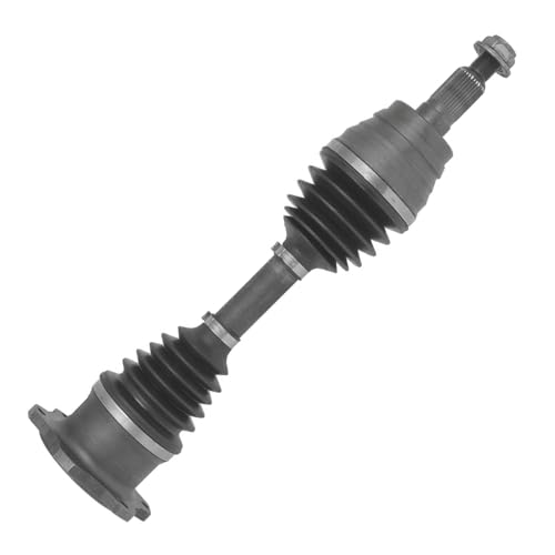 Detroit Axle - Pair Front CV Axles for Chevrolet Silverado GMC Sierra 2500 | 3500 HD Avalanche Suburban Yukon XL 2500 Hummer H2, CV Axle Shafts Assembly Replacement - size: D-0038x2/Pair