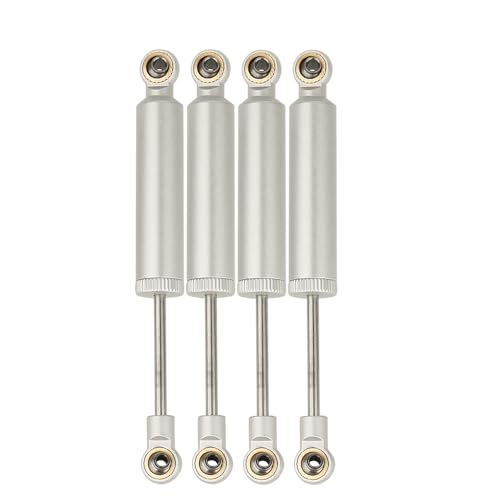 Shock Absorber Damper Internal Spring Built-in Spring For 1/10 RC Crawler Axial SCX10 I II III RBX10 Wraith TRX4 MST Redcat (silver, 100mm)