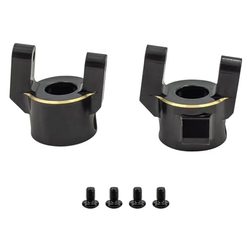 RC Cars Crawler Parts Compatible with Axial SCX10 PRO Metal Front C Hub Carrier Caster Block 1/10 RC Crawler Car Upgrade Parts Accessories