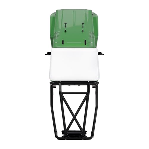 INJORA IR40-24 Half Truck Hard Body with Cage for 1/24 SCX24 (Muted Green) - color: Muted Green