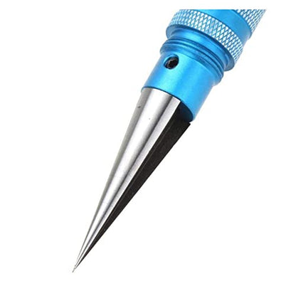 0-14mm Aluminum Alloy Expanding Hole Puncher Reamer Tool with Protective Sleeve for RC Model Body Connector Blue Reamer Tool