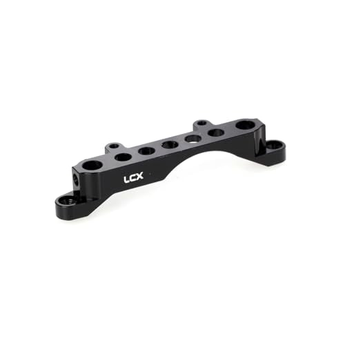 LCX Racing 1/10th RC Crawler Car Aluminum Front Frame Rail Bracket Body Post Mount for Axial SCX10 III SCX10.3 AXI03007, Upgrades Parts Accessories