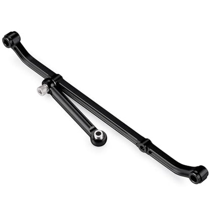 MOHERO Aluminum Steering Link Arm Tie Rod for Axial SCX10 Upgrade - color: Black