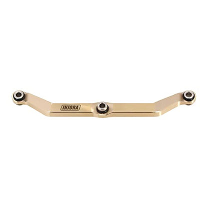 INJORA Brass Steering Link for 1/18 RC Crawler TRX4M Upgrade, 12g - color: Brass
