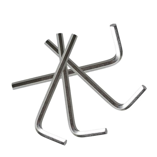 50Pcs 3mm Allen Wrench L-Shaped Hex Key Wrench Set, Metric Hexagon Head Replacement Tool for Furniture and Bike Repair - size: 3mm