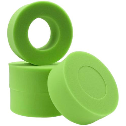 4PCS 1.9" RC Tire Foam Inserts OD 105mm Fit 1.9inch Wheel Tires Compatible with Axial SCX10 Traxxas TRX4 Redcat Gen7 D90 1/10 RC Crawler Car