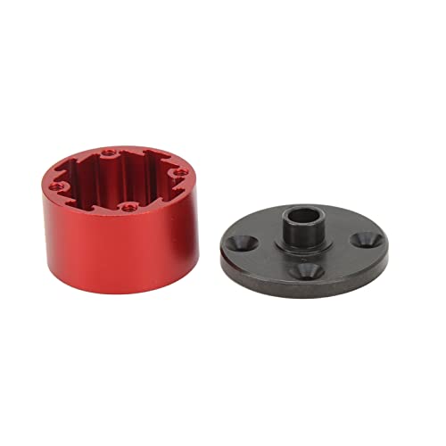 RC Differential Carrier Case Set for /7/8 29mm Aluminum Alloy Gear Box Cover in Red Lightweight Easy Installation