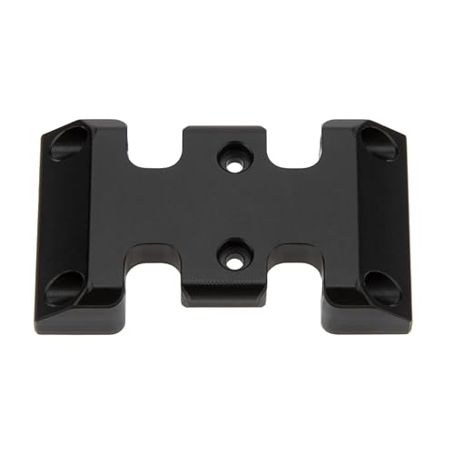 MEUS RACING SCX24 Transmission Skid Plate for Axial 1/24 SCX24 LCG Chassis RC Crawler Upgrades (Delrin) - color: Delrin