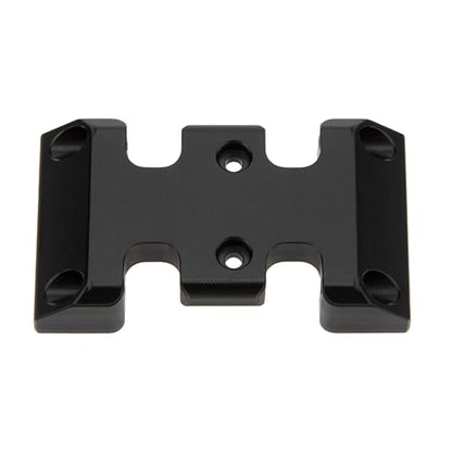 MEUS RACING SCX24 Transmission Skid Plate for Axial 1/24 SCX24 LCG Chassis RC Crawler Upgrades (Delrin) - color: Delrin