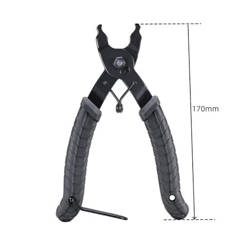 Bynccea Bicycle Chain Plier Tool, Bike Link Pliers 2 in 1 Opener Closer Remover Plier Compatible with 5 6 7 8 9 10 11 12 Speed Links Repair Tools