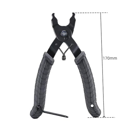 Bynccea Bicycle Chain Plier Tool, Bike Link Pliers 2 in 1 Opener Closer Remover Plier Compatible with 5 6 7 8 9 10 11 12 Speed Links Repair Tools