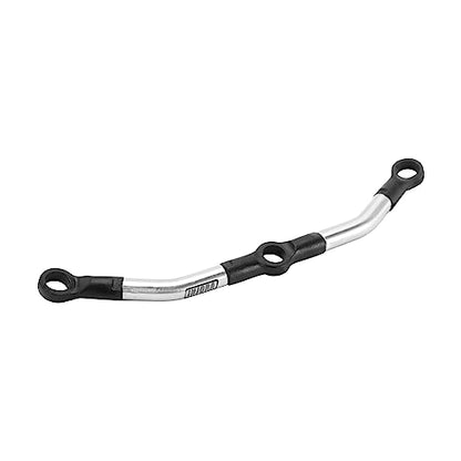 INJORA Stainless Steel Steering Link & 41g High Clearance Chassis Links Set for 1/18 RC Crawler TRX4M High Trail K10 F150, 6g