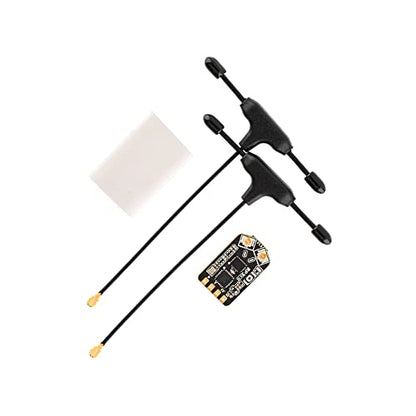 RadioMaster RP3 ELRS FPV Receiver - 2.4ghz ExpressLRS Nano Receiver Drone RX Module with 65mm UFL T Antenna for FPV Drone Tiny Whoop Fixed-wing RC Plane by Speedybee