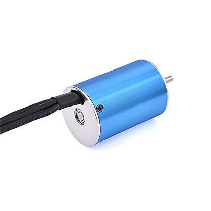 KingVal Replacement 2838 3600KV Brushless Sensorless Motor Shaft 3.175mm with 35A Brushless ESC Combo Compatible with 1/14 1/16 RC Car