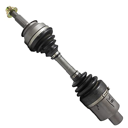 Detroit Axle - Front Right Passenger Side CV Axle Shaft Assembly | Replacement for 1990 1991 1992 Dodge Monaco Eagle Premier - size: 38_AX/Single