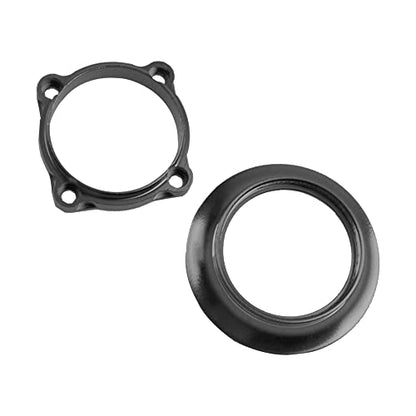 ShareGoo Metal Cooling Fan Cover Air Inlet Channel for 25mm x 25mm ESC Cooling Fan Heatsink Fit 1/8 1/10 1/12 1/16 RC Car ESC,Mounting Hole Distance 20mm (Black) - color: Black