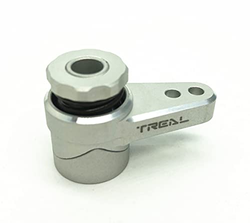 Treal Aluminum 7075 Servo Saver Set 25T for LMT Monster (Silver) - color: Silver