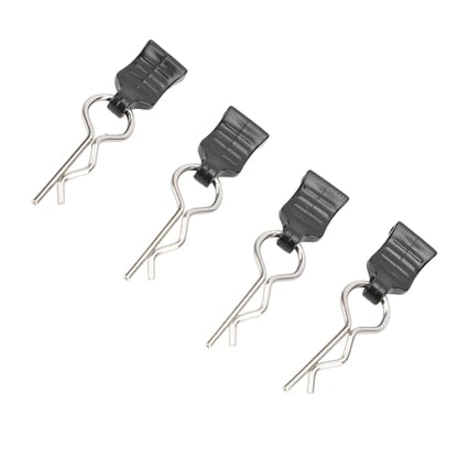 RC Car Body Clip Pin with Pull Tabs Easy Install Clip R for RC Car Housing for 124008 124010 124006 144016 144018