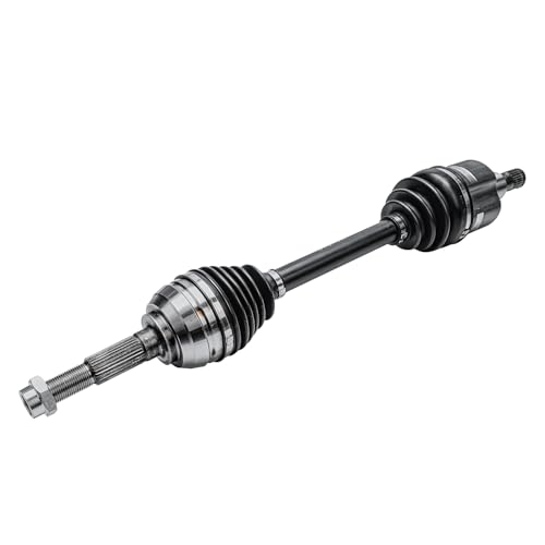 Detroit Axle - 4WD Front 2pc CV Axles for Chevrolet Trailblazer EXT | GMC Envoy XL XUV Buick Rainier Isuzu Ascender Saab 9-7x Oldsmobile Bravada, 2 CV Axle Shafts Assembly Replacement - size: 86C_AX x2/Pair