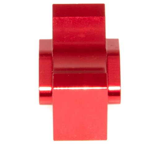 Differential Lock Spool Compatible with 1/8 Losi LMT Monster Truck Upgrade Rc Car Aluminum Alloy Diff Locker Part Replace(Red) - color: Red