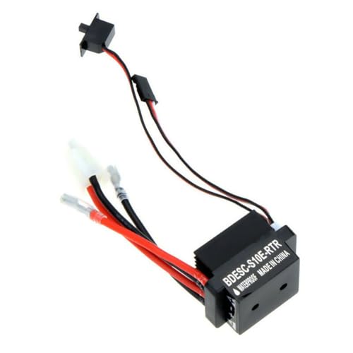 Durable Brushed ESC Electronic Speed Controller Waterproof for RC Car Boat Motor