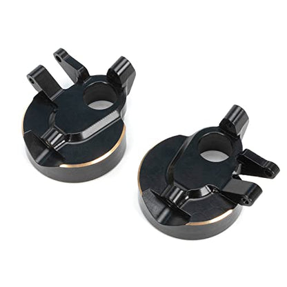 Brass Counter Weight for Axial Capra SCX10 III Capra Axle Housing Black Coating for RC Crawler 1/10 UTB10 Capra Unlimited Trail Buggy RTR 1.9 4WS Upgrade Part (A- 2pcs Steering Knuckles) - color: A- 2pcs Utb10 Steering Knuckles