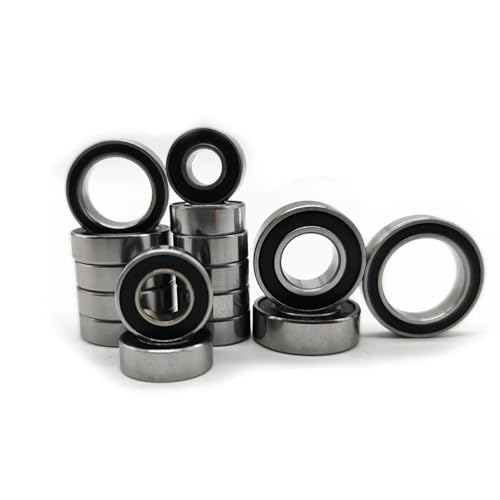 RC Bearing Kit For Traxxas For Slash 4x4 2WD 1/10 Ball Bearing Set Black Rubber Sealed Chrome Steel RC Car Model Accessory Assemble