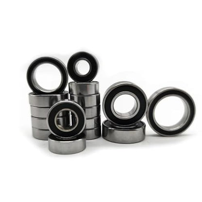 RC Bearing Kit For Traxxas For Slash 4x4 2WD 1/10 Ball Bearing Set Black Rubber Sealed Chrome Steel RC Car Model Accessory Assemble