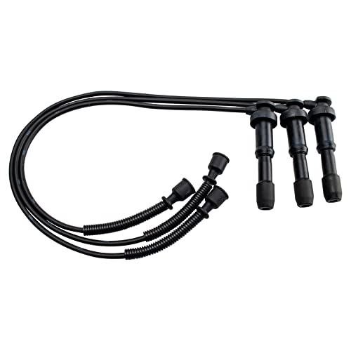 TRQ Ignition Engine Spark Plug Wire Kit Set Direct Fit - style: IWA69078