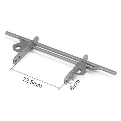 Hand Welded Grade 5 Titanium Front and Rear Bumper Bull Bar Bed Roll Bar for Vanquish VS4-10 Phoenix Chassis Body Upgrade Parts (Rear Bumper) - color: Rear Bumper