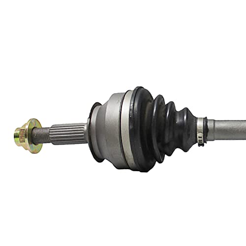 Detroit Axle - Front Right Passenger Side CV Axle Shaft Assembly | Replacement for 1990 1991 1992 Dodge Monaco Eagle Premier - size: 38_AX/Single