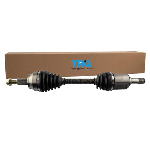 TRQ Front Left CV Axle Assembly Compatible with 11-22 Dodge Durango V6 3.6L AWD 11-21 Jeep Grand Cherokee V6 3.6L AWD with 1 Speed Transfer Case 22 Grand Cherokee WK 1 Speed Transfer Case - style: CSA80046