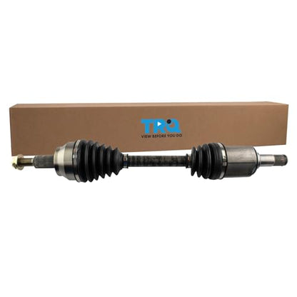 TRQ Front Left CV Axle Assembly Compatible with 11-22 Dodge Durango V6 3.6L AWD 11-21 Jeep Grand Cherokee V6 3.6L AWD with 1 Speed Transfer Case 22 Grand Cherokee WK 1 Speed Transfer Case - style: CSA80046