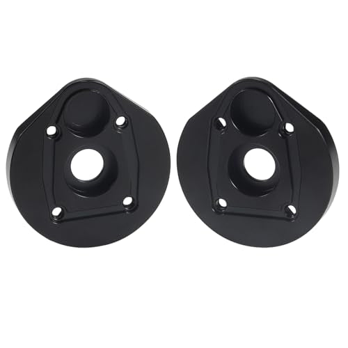 96g Brass Front Axle CVD Weight Cover Upgrade for 1/10 SCX10 III | upgrade parts for SCX10 III Capra, fits AR45P UTB10 Vanquish F9 CP44 1.9, increases chassis traction for crawling - size: Portal Cover C