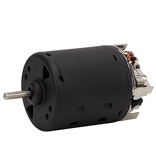 540 Brushed Motor with Replaceable Carbon Brush, High Torque RC Car Motor, 1/10 Scale Brush Motor for Axial Crawler, Durable Metal Construction with Super Large Bearing (TM54-19T) - size: TM54-19T