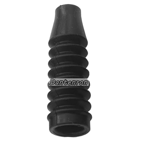 4Pcs 1:8 RC Absorber Rubber Cover Shock Damper Absorption Cover Dust-Proof Boot for 1/8 RC Off-Road Monster Short-Course Truck Kyosho TRX4 Hobao HPI HSP Upgrade Parts (46mm) - size: 46mm