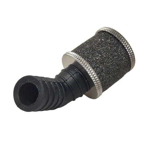Titanium Color Aluminum 1/10 scale Air Filter for Nitro Power RC Buggy Car Truck (Titanium-like)