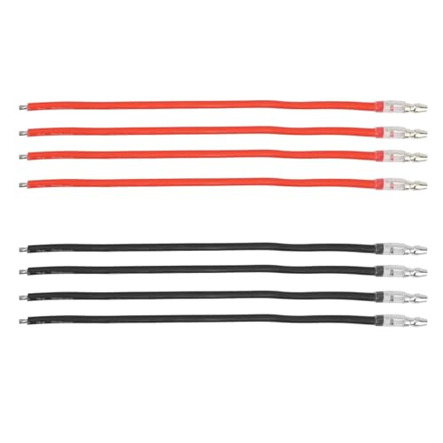 RC Car Upgrade Parts for Neebrc 370 380 390 540 550 775 795 Silicone Wire 4.0mm Male Plug Connection Cable Brushed Motor Electronic Speed Controller