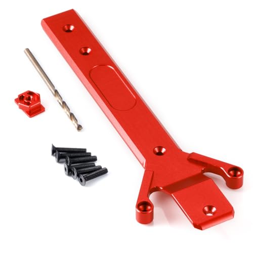 Aluminum Chassis Plate for Tra-xxas 1:16 Mini Maxx 4WD/XRT VXL-3S | Monster Truck Upgrades Red - color: Red