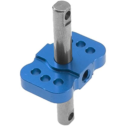 Aluminum RC Differential Locker Spool 2WD Diff Locker Mounts Upgrades Part Compatible with 1/10 Traxxas Slash 2WD Rustler Stampede 2WD Bandit 2WD 1/10 RC Car (Blue) - color: Blue