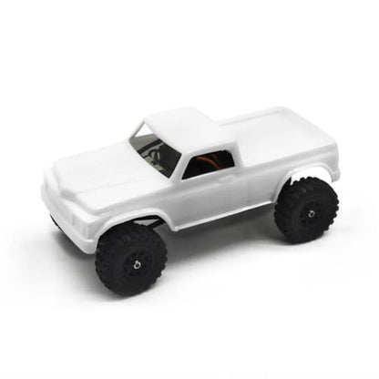 Body Shell Hand Spray Monochrome Truck for Axial for SCX30 K10 1/30 RC Remote Control Car Upgrade Parts Modify Accessories RC Car Repair Kit - color: White