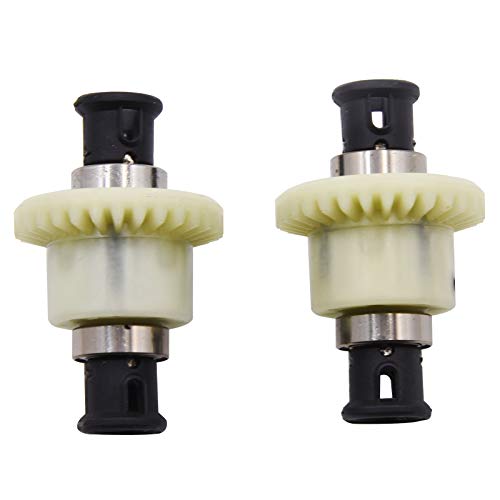 Blomiky 2 Pack M16018 Differential Spare Parts for 1/16 Scale 16890A HBX 18859 1885816889A 16889 16890 RC Truck 16890A Differential 2