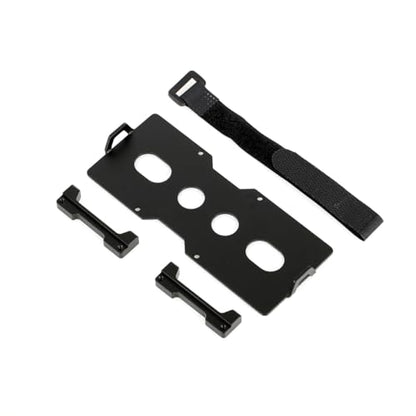 LCX Racing 1/10th RC Crawler Car Aluminum Battery Tray for Axial SCX10 PRO, Upgrades Parts Accessories