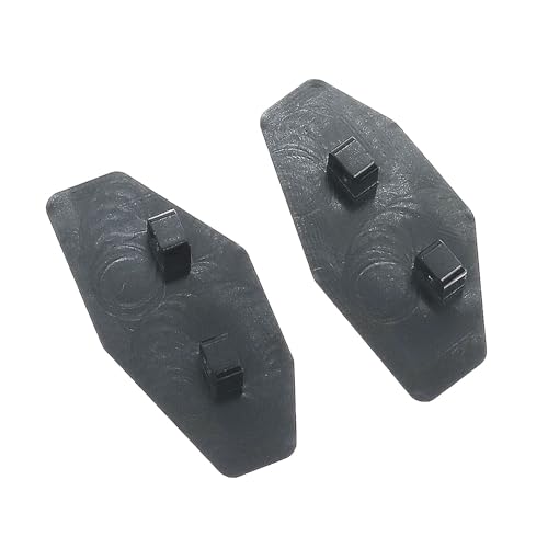 Aluminum Carbon Fiber Rear Wing Tail Spoiler for Losi 1/24 Micro-B 2WD Buggy RC Tail Wing Parts (Carbon Fiber Tail Wing) - color: Carbon Fiber Tail Wing